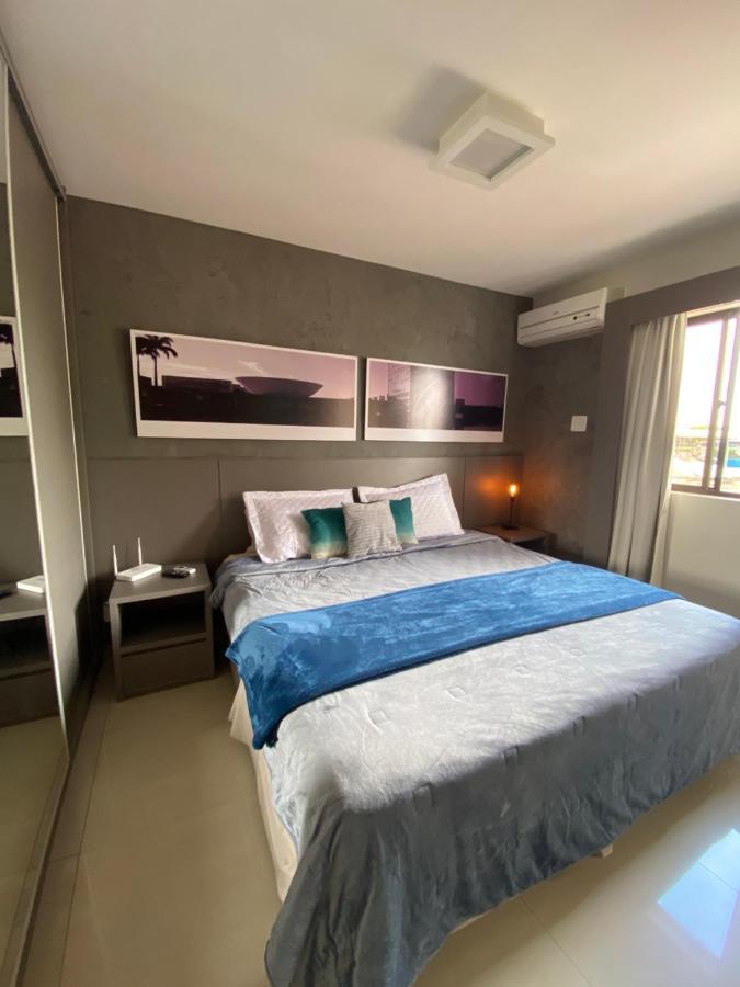 Flat Decoracao Nautica C/Vista Lago Paranoa Brasília Eksteriør billede